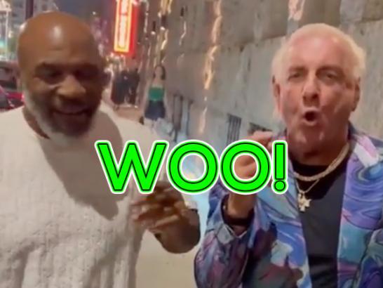 A blunt rotation with Mike Tyson AND Ric Flair? (Video)