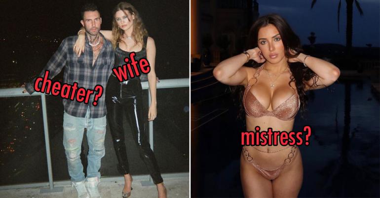 Adam Levine cheats on wife, wants to name baby after his mistress?!? (20 Photos)