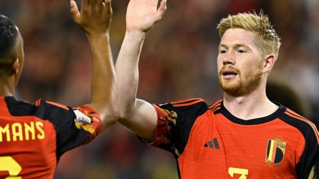 Nations League 2022: Kevin De Bruyne inspires Belgium to victory over Wales