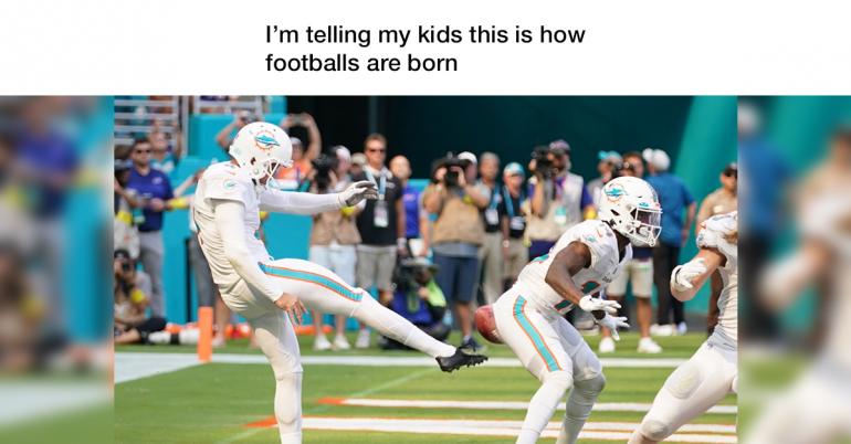 Leather bound NFL memes from Week 3 aren’t all butt punt jokes… (60 Photos)
