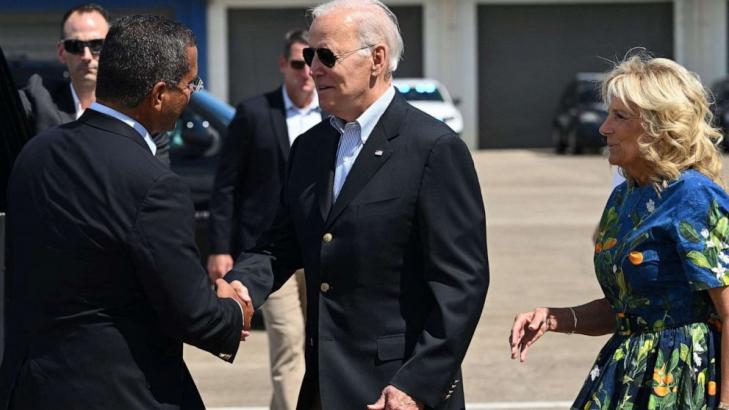 Biden visits Puerto Rico after Fiona, commits to recovery 'as long as it takes'