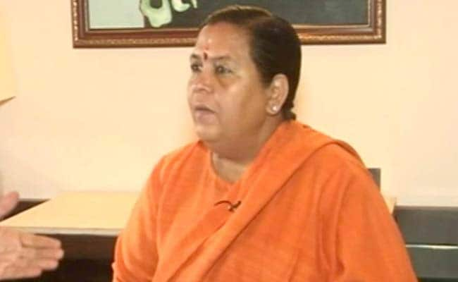 "Won't Stay At Home": Uma Bharti On Madhya Pradesh Anti-Liquor Campaign