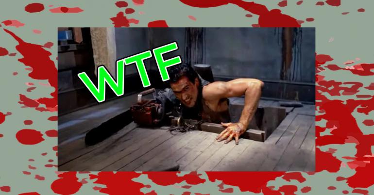 Most WTF weapons in horror movies (16 Photos)