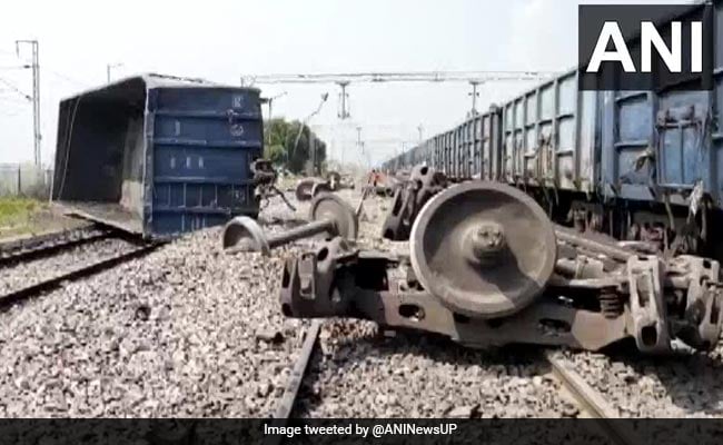 Goods Train Derails Near UP's Fatehpur, Delhi-Howrah Rail Route Disrupted