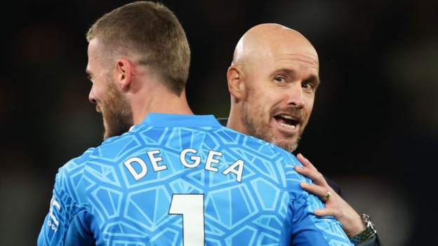 David de Gea: Erik ten Hag praises 'great' Man Utd goalkeeper after win over West Ham
