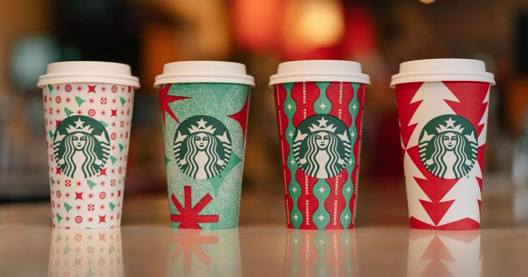 Starbucks Holiday Drinks Are Back This Week - With 4 New Cup Designs