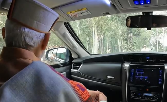 Watch: PM Modi's Convoy Stops To Let Ambulance Pass