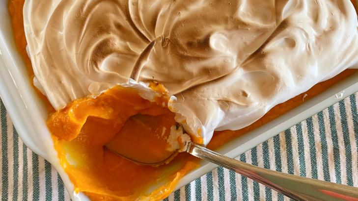 Crown Your Sweet Potatoes With Swiss Meringue Instead