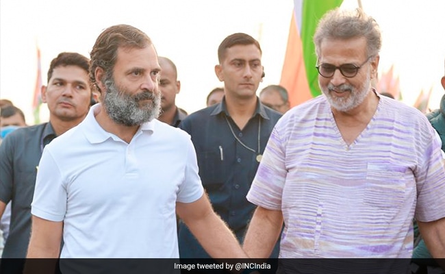 Mahatma Gandhi's Great Grandson Joins Rahul Gandhi's Bharat Jodo Yatra