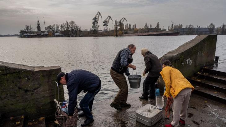 Ukraine to civilians: Leave liberated areas before winter