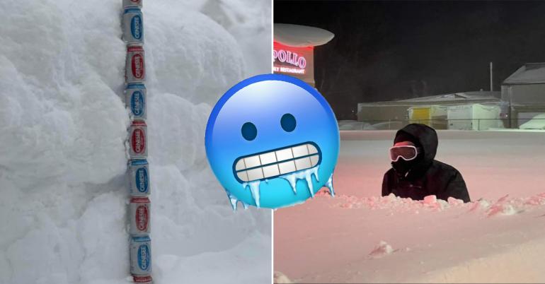 The weather in Buffalo is frightful and the pics of it all are WILD (32 Photos)