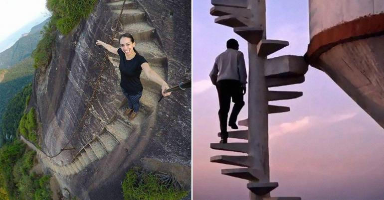 Watch out for that first step, it’s a doozy! (30 Photos)