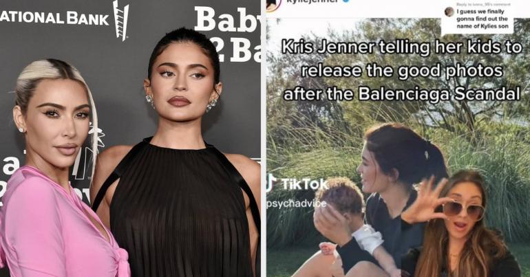 Kylie Jenner Has Been Accused Of Using Her Baby Son As A “Distraction” After She Posted Rare Photos Amid Kim Kardashian’s Balenciaga Backlash