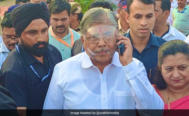 Amid Threats Of Another Ink Attack, Maharashtra Minister Wears Face Shield