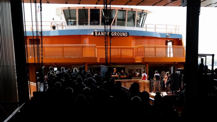 Passengers evacuated after Staten Island Ferry engine fire