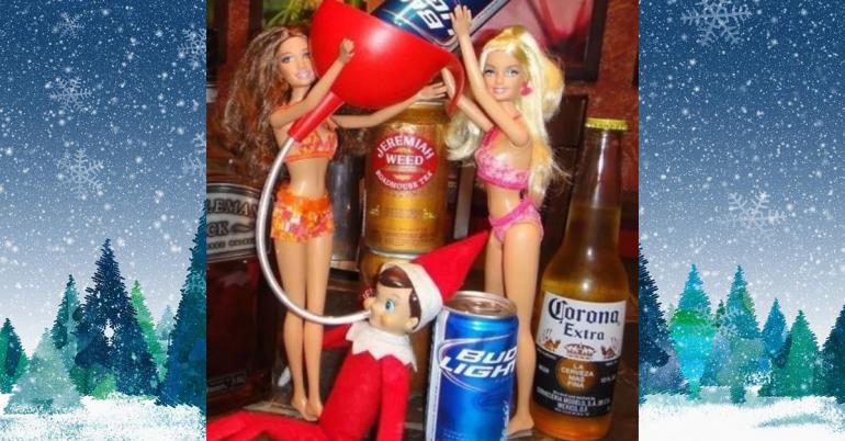 Brilliant and downright traumatizing Elf On a Shelf ideas (30 Photos)