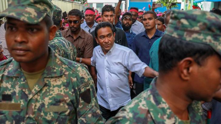 Ex-Maldives leader gets 11 years for money laundering, bribe