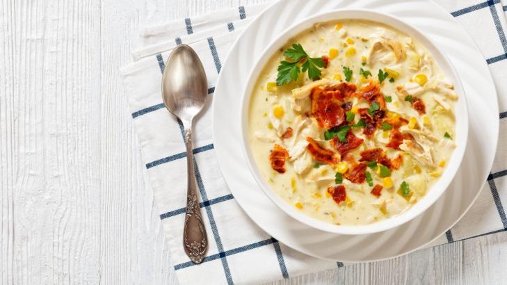 Blend Bacon Into Your Creamy Soups and Chowders