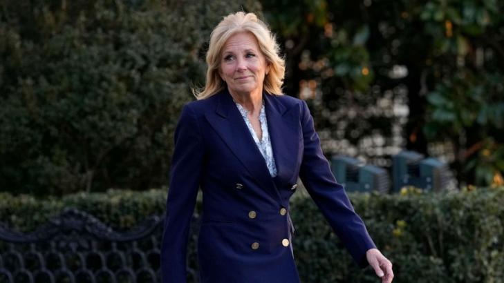 Lesion removed from Jill Biden's left eyelid was noncancerous, doctor says