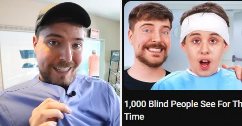 YouTuber MrBeast Hit Back After Being Accused Of “Exploiting Poor People’s Problems For Views” In His Latest Video Paying For The Surgeries Of 1,000 Blind People