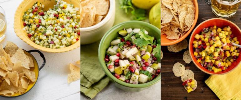 Switching up salsas for the Super Bowl: 3 recipes with fruit