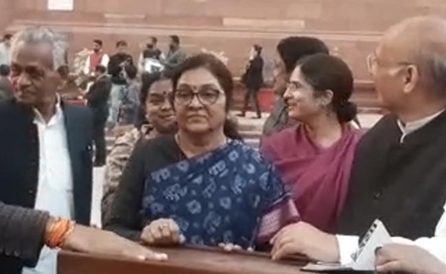 Congress MP Suspended For Remaining Budget Session For Filming Proceedings