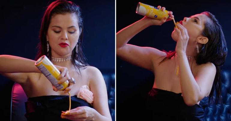 Selena Gomez's Mini Pizza Bites Involve Spray Cheese: "Just Trust Me"