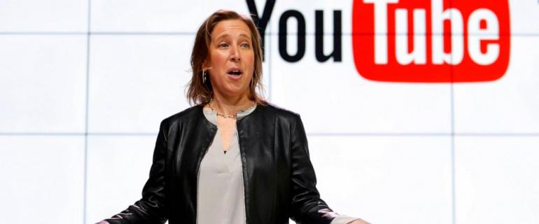 Susan Wojcicki stepping down as CEO of YouTube