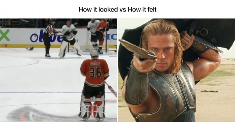We never got that goalie fight, but at least we still have NHL memes (43 Photos)