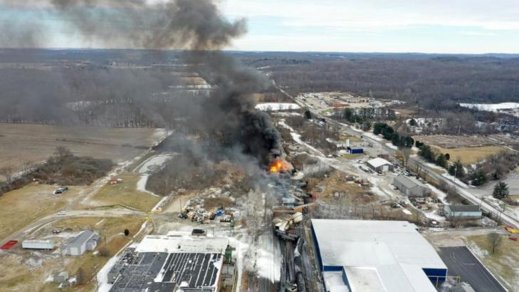 Justice Department sues Norfolk Southern over derailment