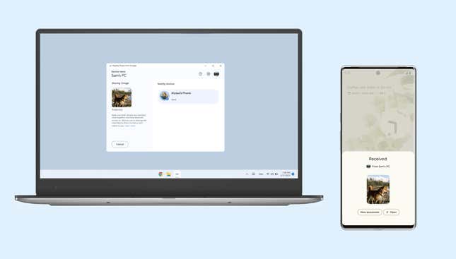 There's Finally An AirDrop for Windows and Android Users