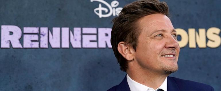 Jeremy Renner attends premiere, months after snowplow crush