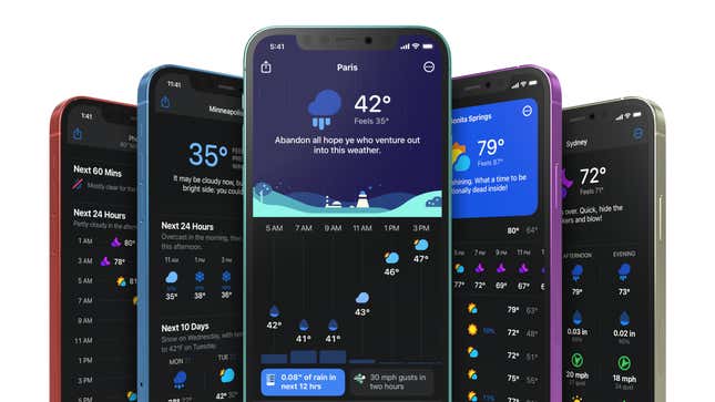 These Weather Apps Actually Care About Your Privacy
