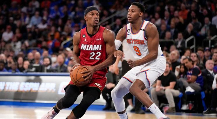 Butler, Heat start second round with victory over Knicks