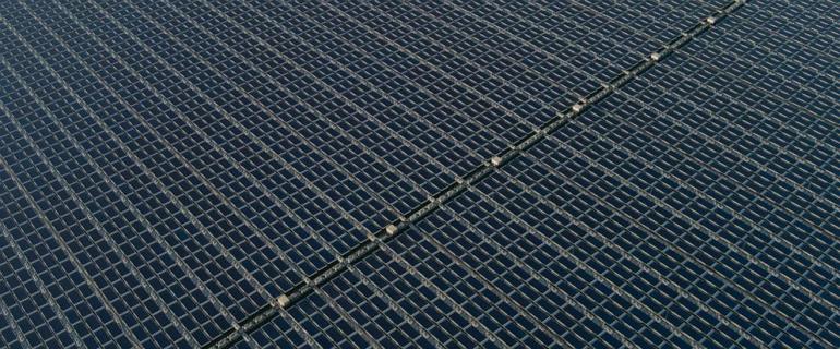 Long popular in Asia, floating solar catches on in US