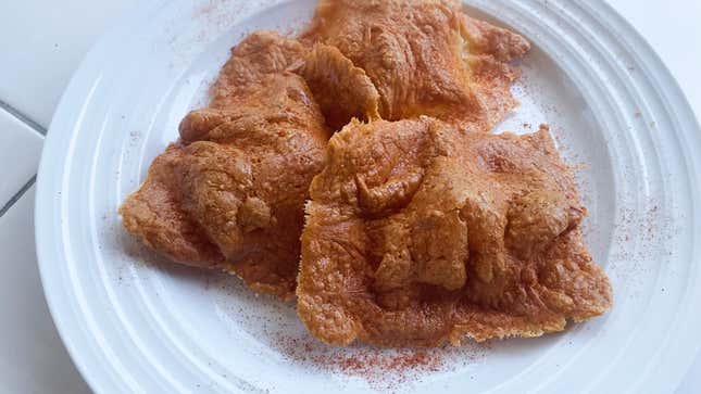 Make Cavernous, Aerated Cheese Crisps in Your Air Fryer