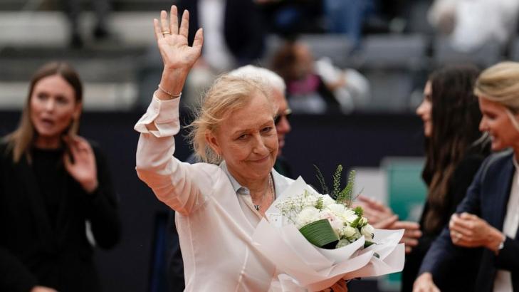 Martina Navratilova says she's doing 'OK' after being diagnosed with cancer