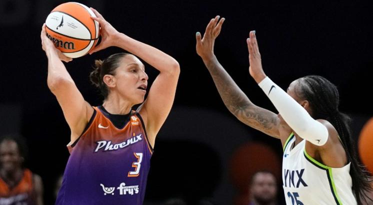 Taurasi has ninth career 20-point, 10-assist game as Mercury beat Lynx 