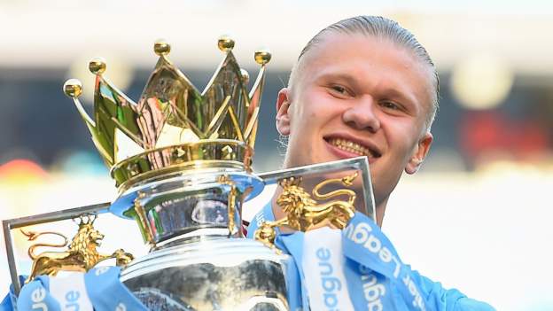 Erling Haaland: Man City striker wins Premier League player and young player awards