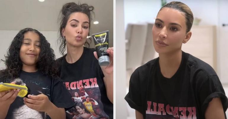 Kim Kardashian Wore A Shirt Poking Fun At Kendall Jenner's NBA Dating History Again