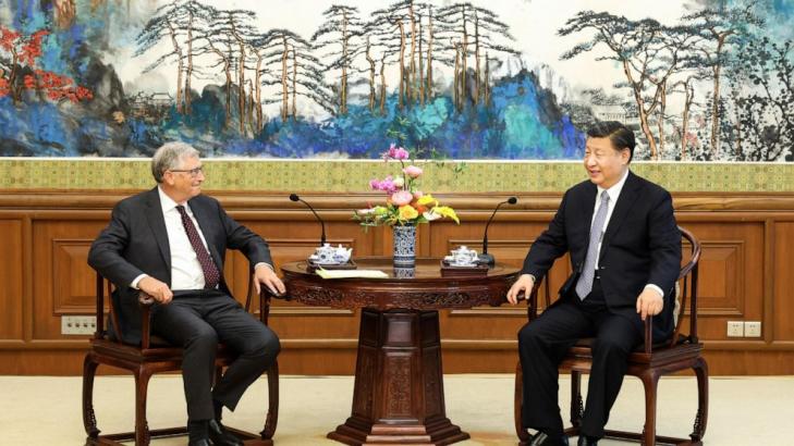 Bill Gates meets Chinese president Xi Jinping on China visit