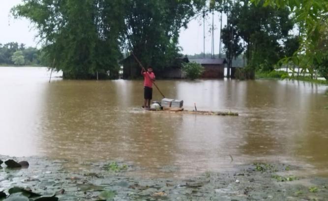 First Wave Of Flash Floods In Assam, 34,000 Affected In 11 Districts