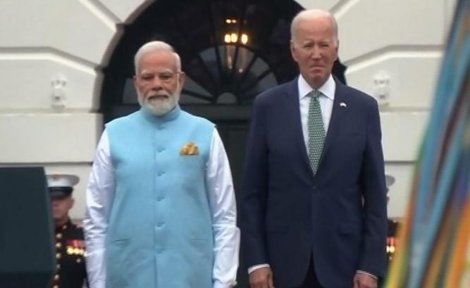 19-Gun Salute, Grand Ceremonial Welcome For PM Modi At White House