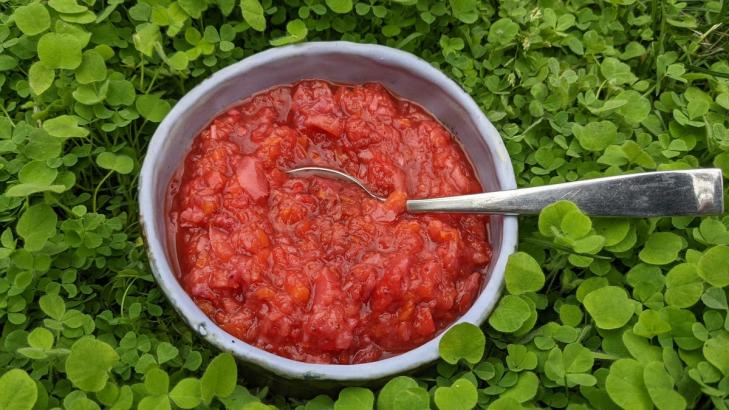 This Two-Ingredient Strawberry Sambal Salsa Will Knock Your Socks Off