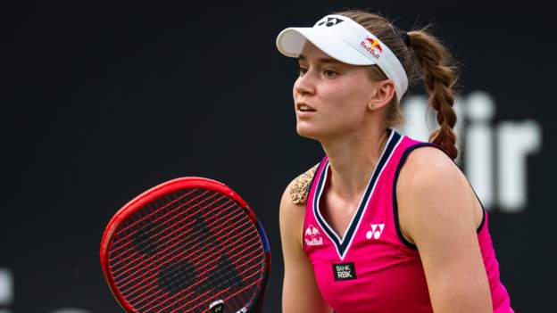 Eastbourne International: Wimbledon champion Elena Rybakina withdraws from tournament