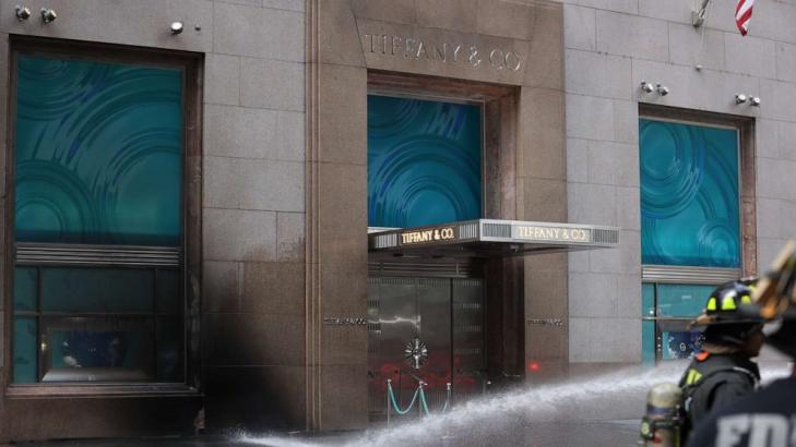 Fire breaks out at Tiffany & Co.'s flagship NYC store