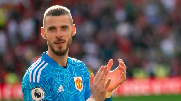 David de Gea: Spanish keeper confirms he is leaving Manchester United after 12-year spell