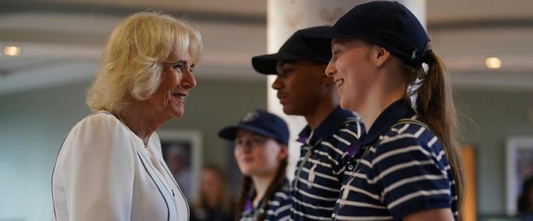 Queen Camilla attends Wimbledon, a week after Princess Kate made an appearance