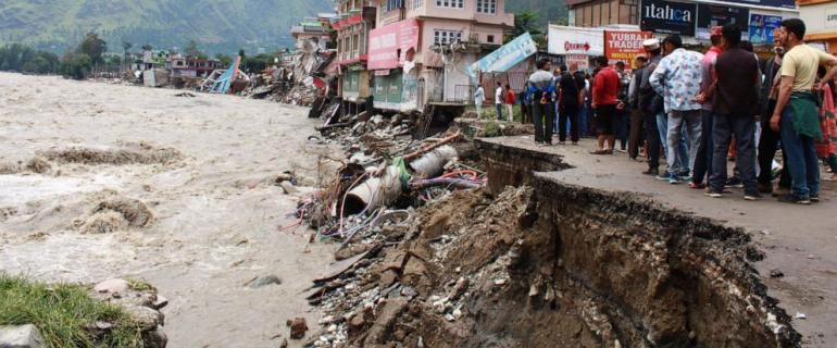 Record monsoon rains have killed more than 100 people in northern India this week