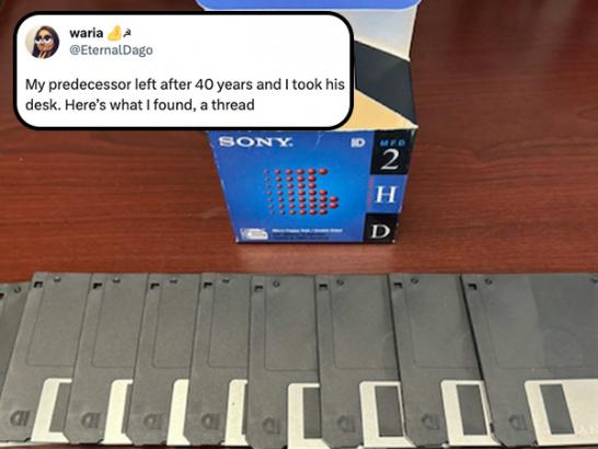 Work colleague leaves behind treasure trove of WTF office supplies in old desk (20 Photos)